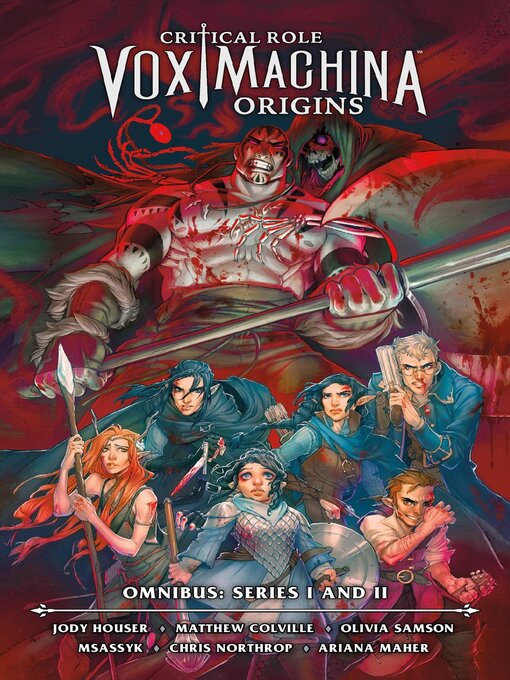 Cover image for Critical Role: Vox Machina Origins Omnibus, Series I and II